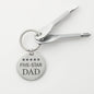 Five Star Dad Screwdriver Keychain, Father's Day Gift From Kids, Gift For Dad