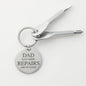 Funny Keychain for Dad, Dad is My Name, Handyman Dad Keychain, Funny Dad Gift from Kids