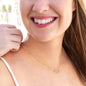 For My Lovely Wife- I Love You in the Morning Everlasting Love Heart Necklace