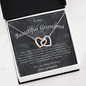 Necklace for Grandma from from Grandson, Birthday Gift, 24c4