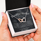 Heart Necklace for Mom from Daughter, Gift for Mother's Day, 21c5