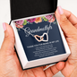 Grandmother Hearts Necklace, Sentimental Gift for Grandma 12c2