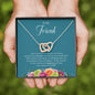 Moral Support for LGBTQ Friend, Gift for Trans Friend, Trans Ally, Gay Pride, Genderfluid Gift, Coming Out Gift, Interlocking Hearts 10b
