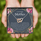 Beautiful Mother's Day Heart Necklace, 21c3