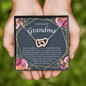 Necklace for Grandma Appreciation, Birthday Gift, 24c1