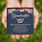 Grandmother Hearts Necklace, Sentimental Gift for Grandma 12c2