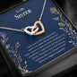 Gift for Sister, Sister Necklace from Little Sister, Sister Birthday, Big Sis Gift, Sisterhood, Best Sister Ever, Big Sister Gift