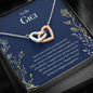 Gigi Gift, Gigi Heart Necklace, Grandmother Necklace, Christmas Gifts for Gigi, Nana Necklace, Mimi Gift