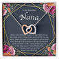 Necklace for Nana Appreciation, Birthday Gift, 24c2