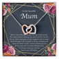 Beautiful Mother's Day Heart Necklace for Mum, 21c4