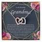 Necklace for Grandma Appreciation, Birthday Gift, 24c1