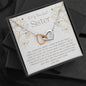 Heart Necklace for Sister, Gift for Sister, Sister Birthday, Big Sis Gift, Sisterhood, Best Sister Ever
