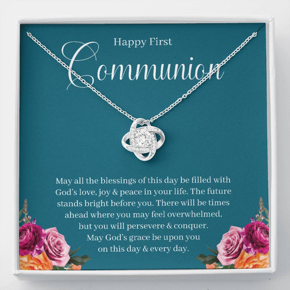 Communion necklace clearance gift