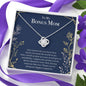 Bonus Mom Necklace, Second Mother Gift, Step Mom Gift, Foster Mom, Bonus Mom Birthday, Mother in Law Gift