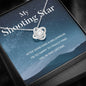 My Shooting Star I Found In This Lifetime Love Knot Necklace