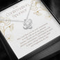 Gift for Confirmation Sponsor, Godmother Gift, Confirmation Gift, Gift from Goddaughter, Religious Jewelry, Love Knot 08e