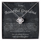 Necklace for Grandma from Granddaughter, 24a3