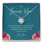 Bonus Mom Gift For Stepmother, Necklace for Stepmom, Mothers Day Gift 14a4