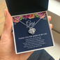 Gigi Thank You For Being in My Life Knot Necklace, 12a5