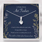 Gift for Art Teacher, Art Instructor Gift, Necklace for Artist, Alluring Beauty 007b
