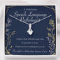 Gift for Speech Language Therapist, SLP Gift, Alluring Beauty 007b