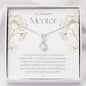 Mentor Gift For Women Necklace, Gift For Counselor, Retirement Gift, Thank You Gifts For Women, Best Mentor Ever, Alluring Beauty 09a