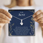 Best Aunt Gifts, Auntie Gift, Aunt Niece Jewelry, Best Aunt Ever, Cool Aunt BFF, Necklace for Auntie
