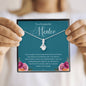 Mentor Gift For Women Necklace, Gift For Counselor, Retirement Gift, Thank You Gifts For Women, Best Mentor Ever, Alluring Beauty 09a