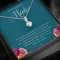 Mentor Gift For Women Necklace, Gift For Counselor, Retirement Gift, Thank You Gifts For Women, Best Mentor Ever, Alluring Beauty 09a