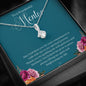 Mentor Gift For Women Necklace, Gift For Counselor, Retirement Gift, Thank You Gifts For Women, Best Mentor Ever, Alluring Beauty 09a