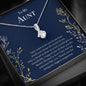Best Aunt Gifts, Auntie Gift, Aunt Niece Jewelry, Best Aunt Ever, Cool Aunt BFF, Necklace for Auntie