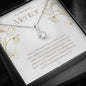 Mentor Gift For Women Necklace, Gift For Counselor, Retirement Gift, Thank You Gifts For Women, Best Mentor Ever, Alluring Beauty 09a