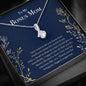 Bonus Mom Necklace, Second Mother Gift, Step Mom Gift, Foster Mom, Bonus Mom Birthday, Mother in Law Gift