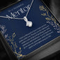Mentor Gift For Women Necklace, Gift For Counselor, Retirement Gift, Thank You Gifts For Women, Best Mentor Ever, Alluring Beauty 09a