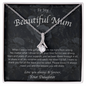 Beautiful Mum Necklace from Daugther 21b7