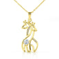 Giraffe Necklace for Sister, Gift for Sister, Sister Birthday, Big Sis Gift, Sisterhood, Best Sister Ever
