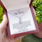 Big Sister Necklace, Gift from Little Sister, Necklace from Lil Sis, Birthday Necklace for Sister, WV005a Alluring