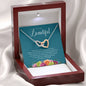 Moral Support for LGBTQ Child, Gift for Trans Child, Trans Ally, Gay Pride, Genderfluid Gift, Coming Out Gift, Interlocking Hearts 10b
