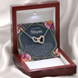 Beautiful Mother's Day Heart Necklace for Mum, 21c4
