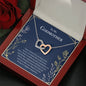 Godmother Gift, Fairy Godmother, Heart Necklace for Godmother, Christmas Gift for Godmother, Gift from goddaughter, Gift from godson