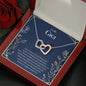 Gigi Gift, Gigi Heart Necklace, Grandmother Necklace, Christmas Gifts for Gigi, Nana Necklace, Mimi Gift