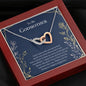 Godmother Gift, Fairy Godmother, Heart Necklace for Godmother, Christmas Gift for Godmother, Gift from goddaughter, Gift from godson