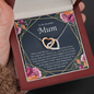 Beautiful Mother's Day Heart Necklace for Mum, 21c4