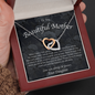 Heart Necklace for Mom from Daughter, Gift for Mother's Day, 21c5
