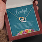 Moral Support for LGBTQ Child, Gift for Trans Child, Trans Ally, Gay Pride, Genderfluid Gift, Coming Out Gift, Interlocking Hearts 10b