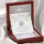 Gift for Confirmation Sponsor, Godmother Gift, Confirmation Gift, Gift from Goddaughter, Religious Jewelry, Love Knot 08e