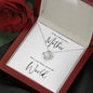 Gift From Family - You Are the World Love Knot Necklace