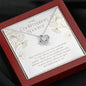 Gift for Confirmation Sponsor, Godmother Gift, Confirmation Gift, Gift from Goddaughter, Religious Jewelry, Love Knot 08e