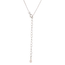 Load image into Gallery viewer, 925 Sterling Silver Pave Heart Pendant Necklace
