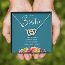 Load image into Gallery viewer, Funny BFF Gift, Best Friend Necklace, Gift For Coworker, Roommate Gift, Long Distance Best Friend Gift, Best Friend Jewelry, 11a 01
